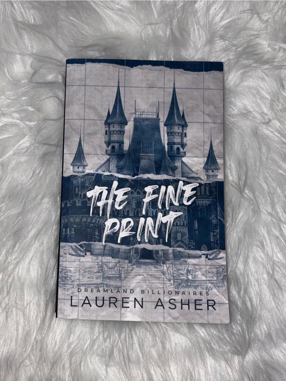 Amazon Essentials The Fine Print Lauren Asher Paperback Book Cover